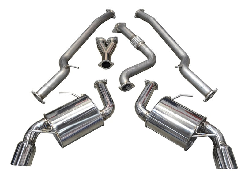 Injen 16-20 Chevy Camaro 2.0L 4 Cyl Full 3in Cat-Back Stainless Steel Exhaust w/SS Flanges & Y Pipe Main image
