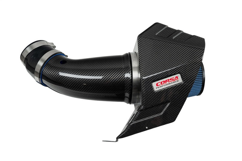 Corsa 20-23 Dodge Durango SRT Hellcat Carbon Fiber Air Intake w/ MaxFlow 5 Oil Filt. Main image