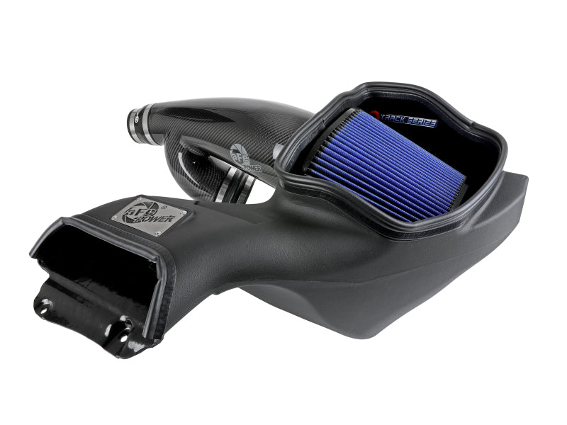 aFe 17-20 Ford F-150/Raptor Track Series Carbon Fiber Cold Air Intake System With Pro 5R Filters Main image
