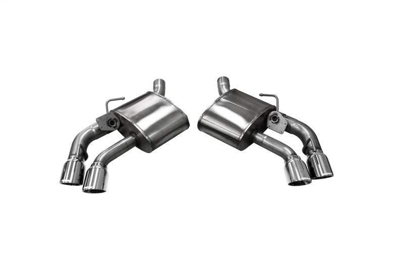 Corsa 16-20 Chevrolet Camaro SS/ZL1 6.2L V8 Polished Xtreme Axle-Back Exhaust (w/ Factory NPP Valve) Main image