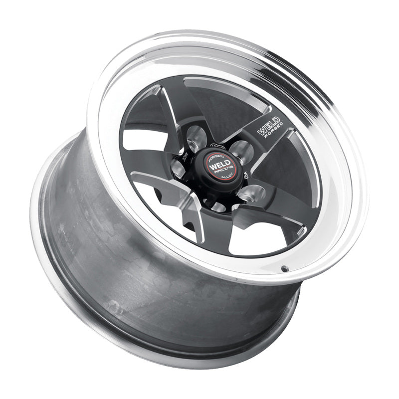 Weld S71 15x10 / 5x4.75 BP / 7.5in. BS Black Wheel (Medium Pad) - Non-Beadlock (view 2)