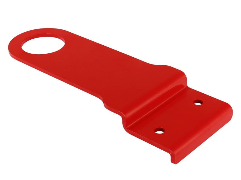 aFe Control Front Tow Hook Red 05-13 Chevrolet Corvette (C6) (view 2)
