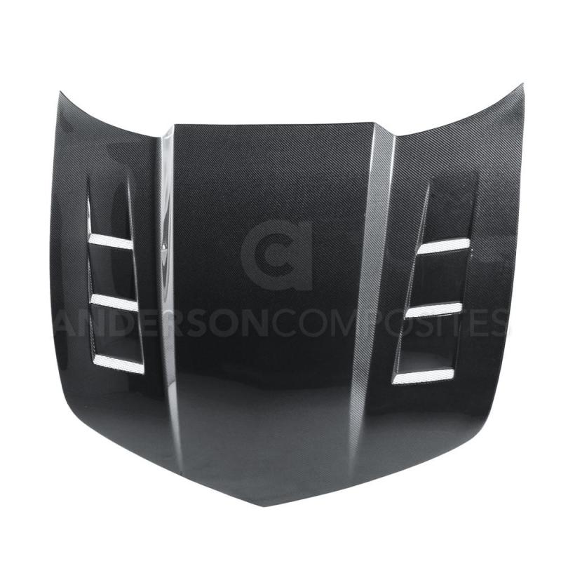 Anderson Composites 10-11 Chevy Camaro TS-style Carbon Fiber Hood Main image