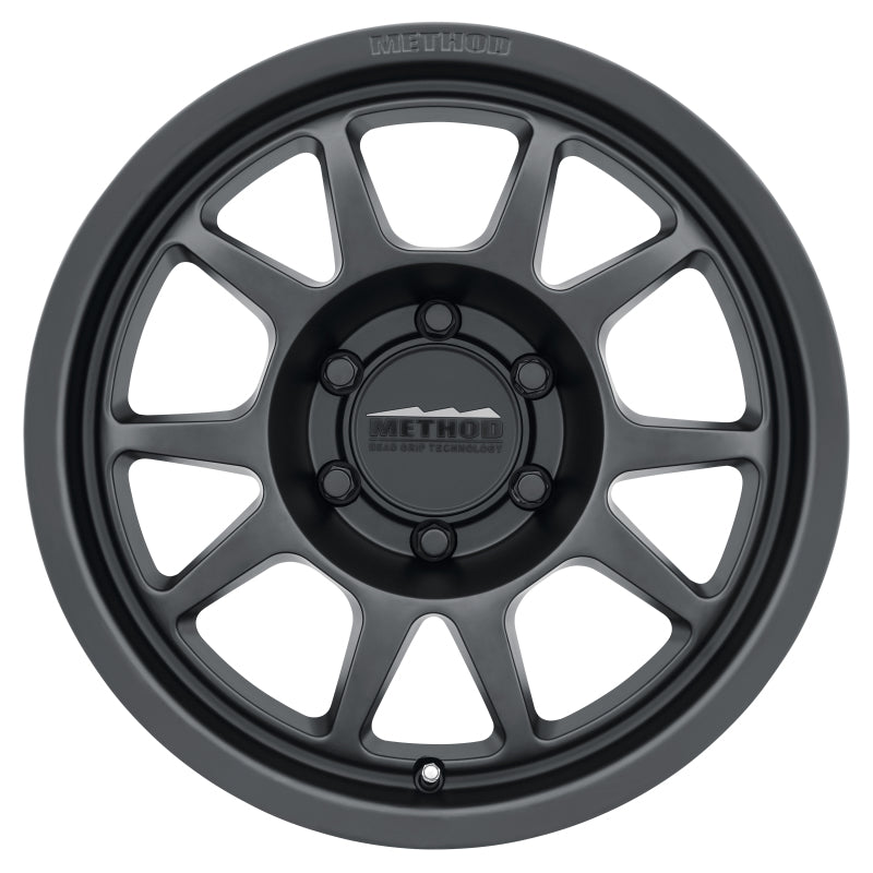 Method MR702 17x8.5 0mm Offset 6x135 87mm CB Matte Black Wheel Main image