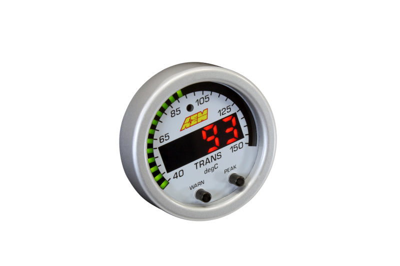 AEM X-Series Temperature 100-300F Gauge Kit (ONLY Black Bezel and Water Temp. Faceplate) (view 4)