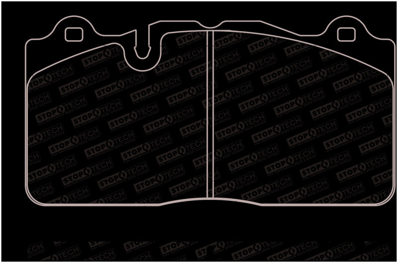 StopTech 2015 Chevrolet Corvette Z06 Sport Performance Front Brake Pads Main image