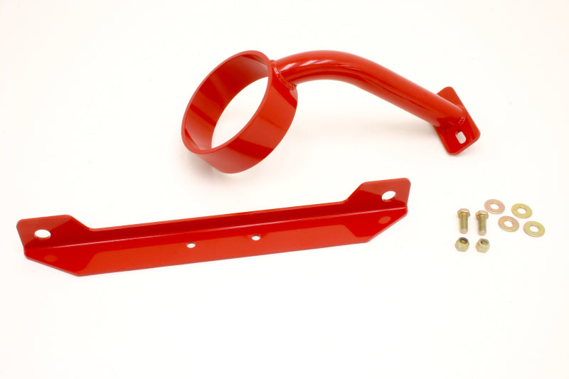 BMR 05-10 S197 Mustang Front Driveshaft Safety Loop - Red Main image