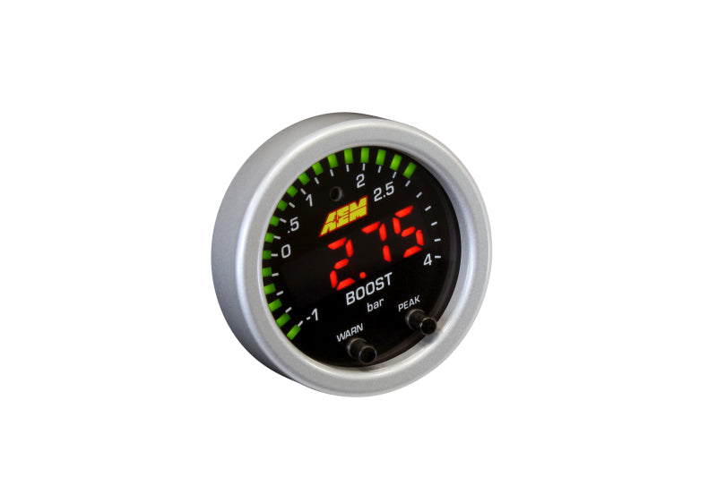 AEM X-Series Boost Pressure -30inHg 60psi Gauge Kit (view 3)