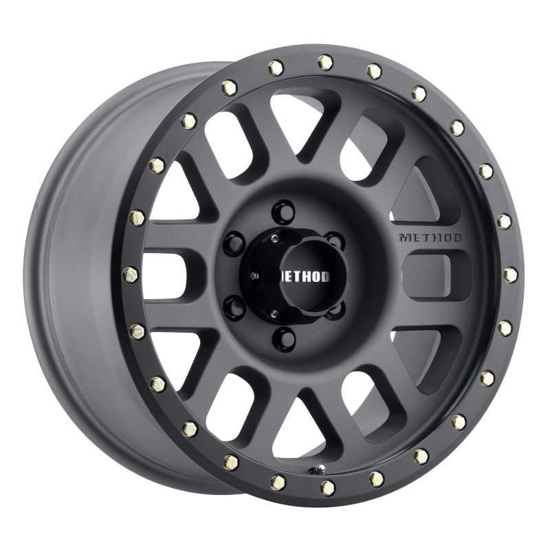 Method MR309 Grid 18x9 +18mm Offset 6x135 94mm CB Titanium/Black Street Loc Wheel Main image