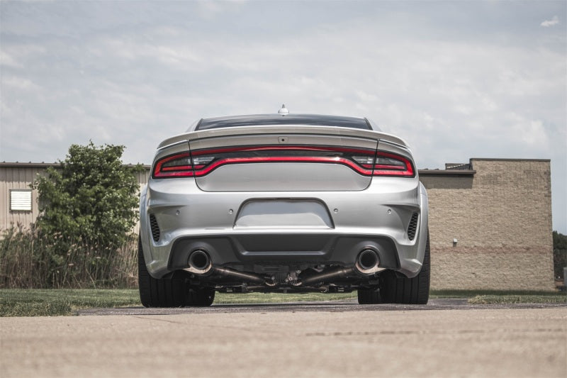 Corsa 15-21 Charger SRT/Hellcat/Redeye 2.75in Valved Catback DRE w/ Single 4.5in Blk PVD Tips (view 2)