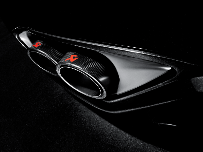 Akrapovic 08-25 Nissan GT-R Tail Pipe Set (Carbon 125 mm) (view 3)