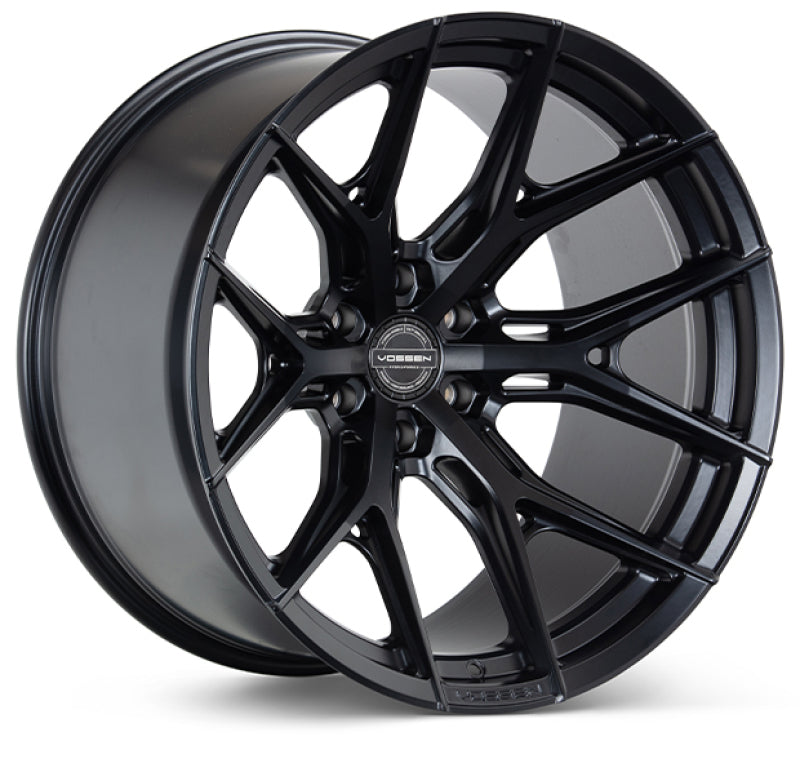 Vossen HF6-4 20x10 / 6x135 / ET-18 / Super Deep Face / 87.1 - Satin Black Wheel Main image
