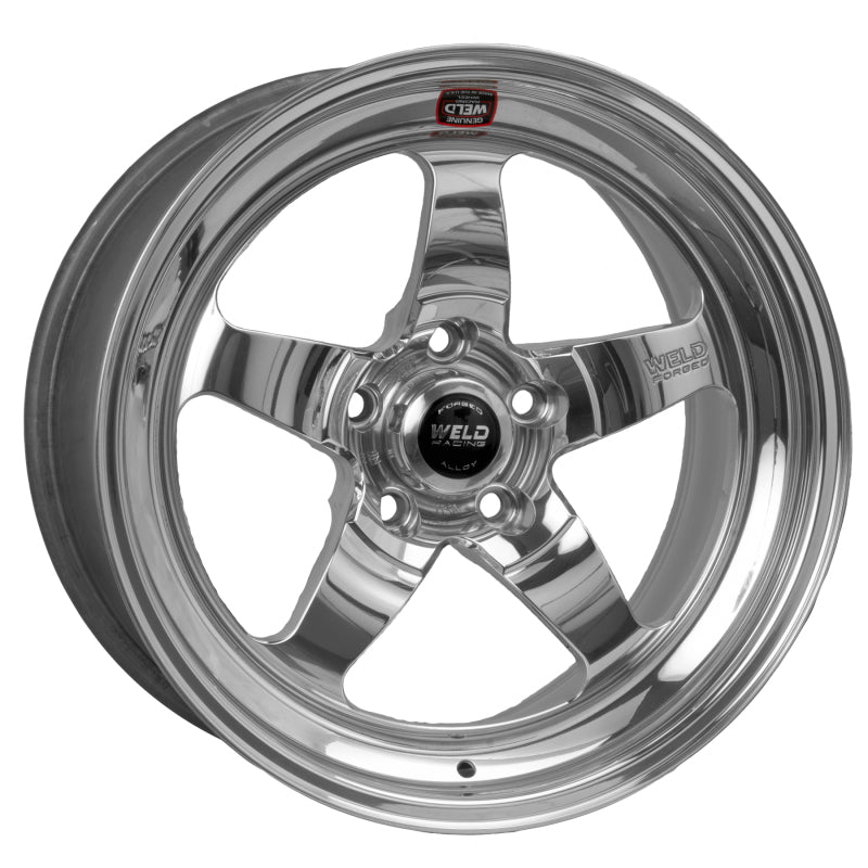 Weld S71 17x5 / 5x4.75 BP / 3.3in. BS Polished Wheel (Medium Pad) - Non-Beadlock Main image