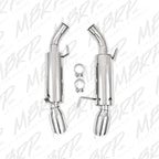 MBRP 05-10 Ford Mustang GT 5.0/Shelby GT500 Dual Mufflers Axle Back Split Rear T304 (view 5)