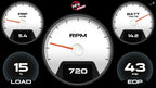 aFe AGD Advanced Gauge Display Digital 5.5in Monitor 08-18 Dodge/RAM/Ford/GM Diesel Trucks (view 7)
