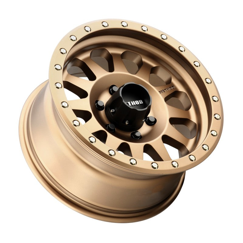 Method MR304 Double Standard 17x8.5 0mm Offset 6x135 94mm CB Method Bronze Wheel Main image