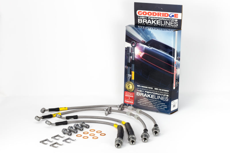 Goodridge 16-17 Chevrolet Camaro ZL1/SS (Excl. 1LE Pkg.) Models w/Brembo Calipers SS Brake Lines Main image
