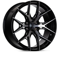 Vossen HF6-4 20x10 / 6x139.7 / ET-18 / Super Deep Face / 106.1 - Tinted Gloss Black Wheel