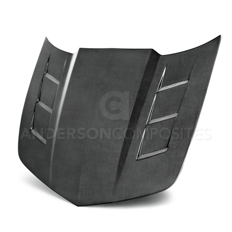 Anderson Composites 10-13 Chevy Camaro TSII-style Carbon Fiber Hood Main image