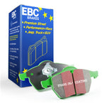 EBC 11+ Dodge Durango 3.6 Greenstuff Front Brake Pads (view 4)