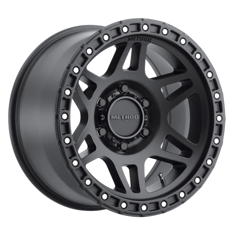 Method MR312 17x8.5 0mm Offset 6x135 87mm CB Matte Black Wheel Main image