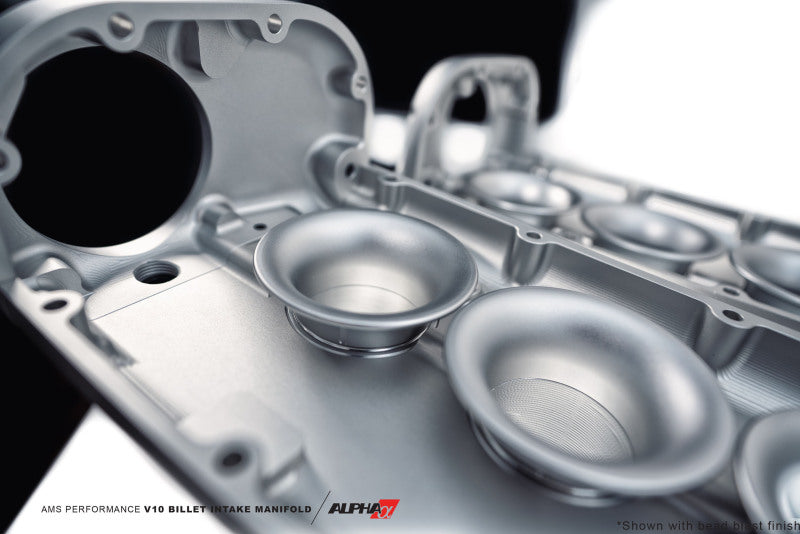 AMS Performance V10 Audi R8 / Lamborghini Huracan / Performance Billet Intake Manifold - CLR Anodize (view 5)