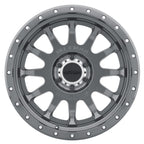 Method MR605 NV 20x10 -24mm Offset 6x5.5 106.25mm CB Gloss Titanium Wheel (view 2)