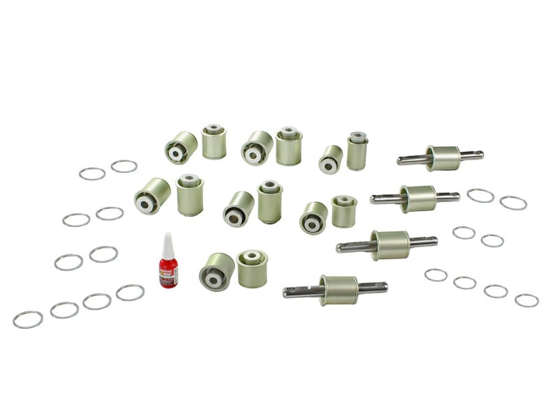 aFe Control PFADT Steel Frame Solid Spherical Control Arm Bearings Set; Chevy Corvette C5 / C6 97-13 Main image