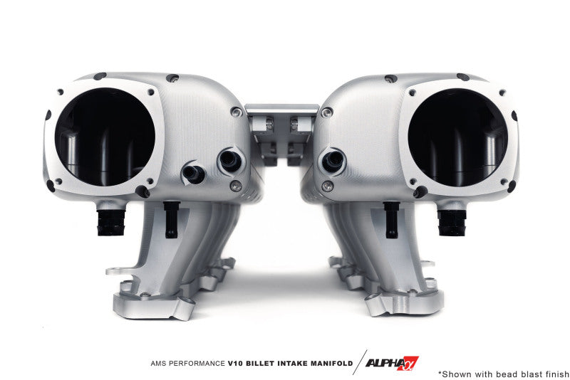 AMS Performance V10 Audi R8 / Lamborghini Huracan / Performance Billet Intake Manifold - CLR Anodize (view 6)