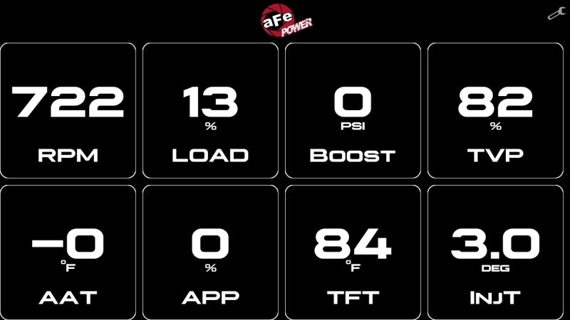aFe AGD Advanced Gauge Display Digital 5.5in Monitor 08-18 Dodge/RAM/Ford/GM Diesel Trucks (view 2)