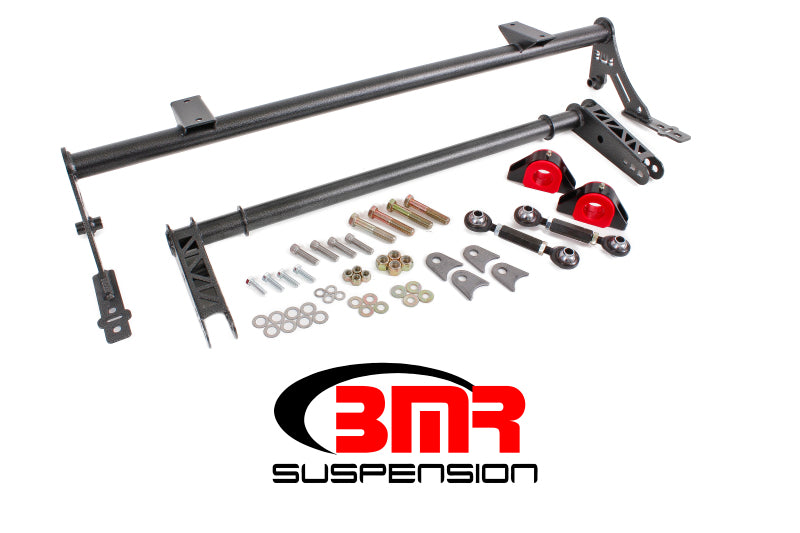 BMR 05-14 S197 Mustang Rear Bolt-On Hollow 35mm Xtreme Anti-Roll Bar Kit (Poly) - Black Hammertone Main image