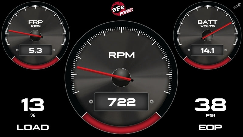 aFe AGD Advanced Gauge Display Digital 5.5in Monitor 08-18 Dodge/RAM/Ford/GM Diesel Trucks (view 8)