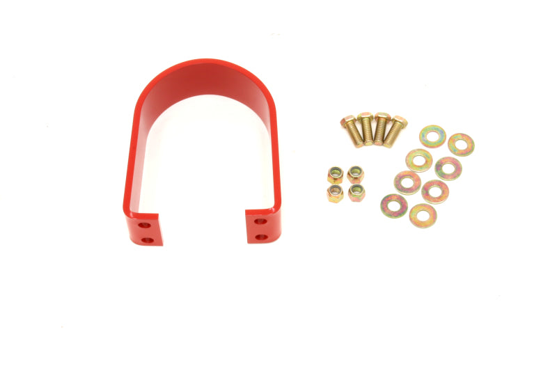 BMR 05-14 S197 Mustang BMR Rear Tunnel Brace Loop Upgrade - Red Main image