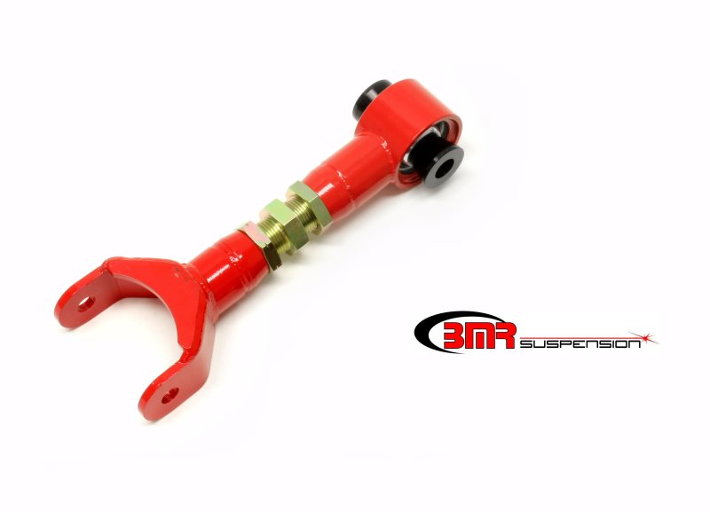 BMR 11-14 S197 Mustang Upper Control Arm On-Car Adj. w/ Spherical Bearings - Red Main image