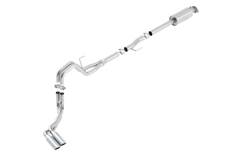 Borla 15-16 Ford F-150 3.5L EcoBoost Ext. Cab Std. Bed Catback Exhaust ATAK Truck Side Exit (view 2)