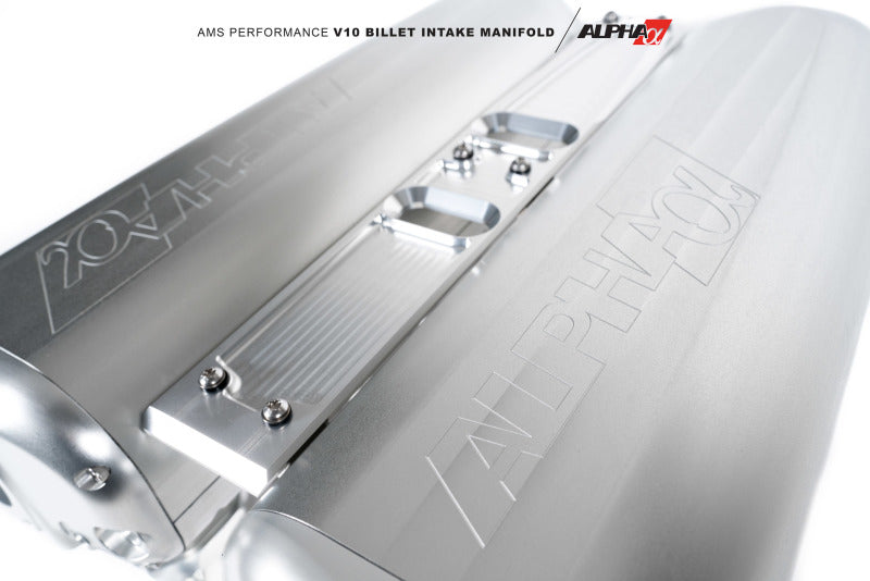 AMS Performance V10 Audi R8 / Lamborghini Huracan / Performance Billet Intake Manifold - CLR Anodize (view 7)