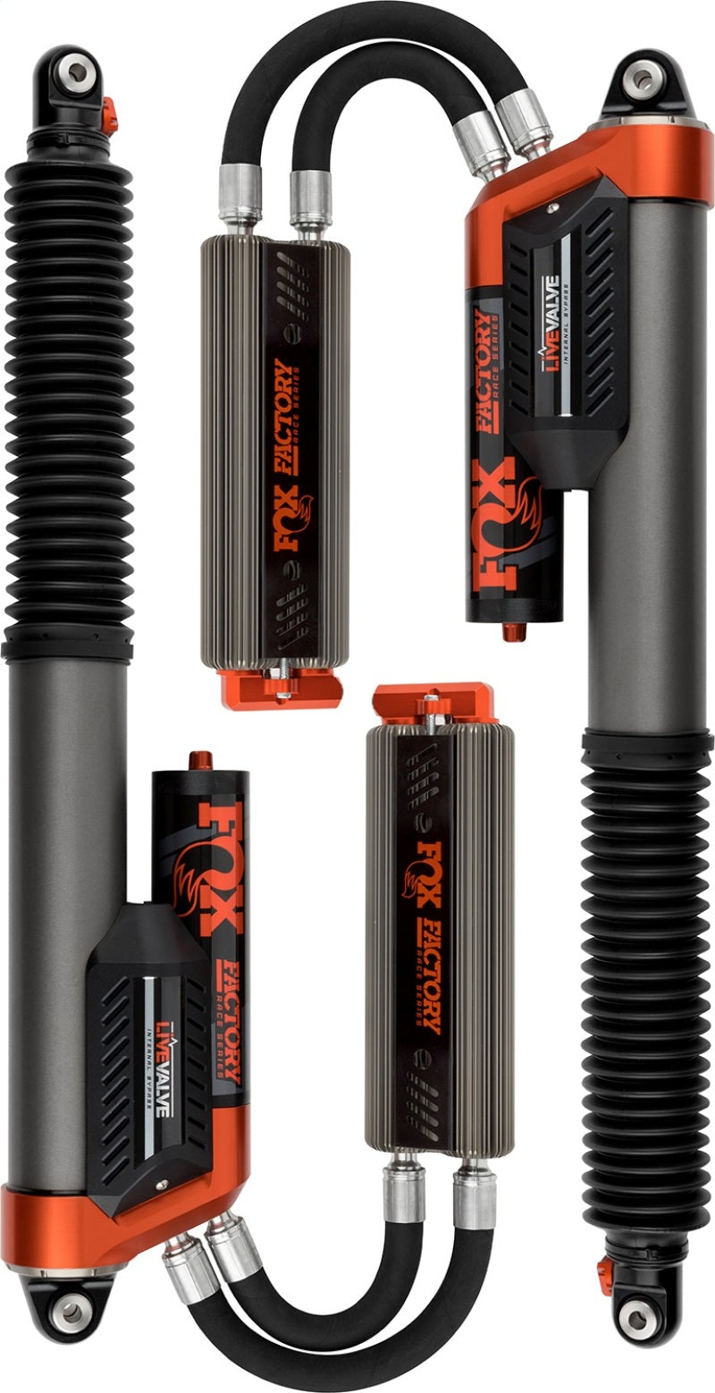 Fox Ford Raptor 3.0 Factory Series 12.3in External QAB P/B External Cooler Shock Set Main image