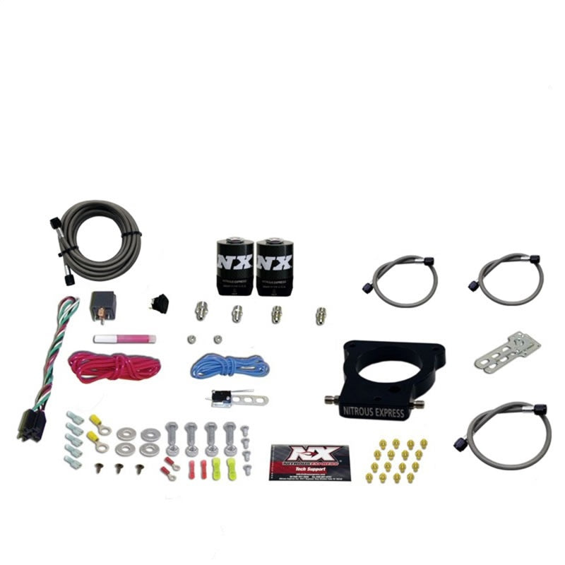 Nitrous Express GM LS 78mm 3-Bolt Nitrous Plate Kit (50-350HP) w/o Bottle Main image