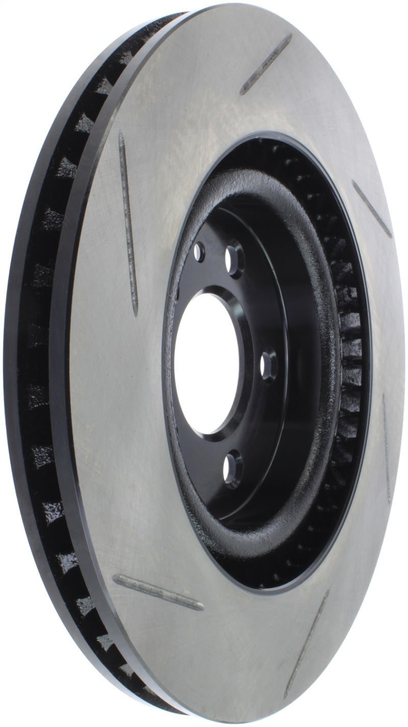 StopTech 12-13 Ford Mustang GT 5.0L V8 Slotted Left Front Rotor Main image