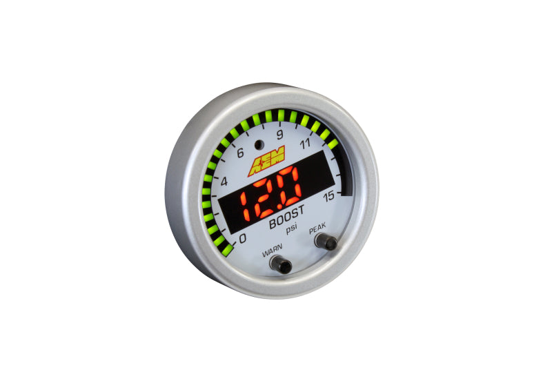 AEM X-Series Pressure 0-15psi Gauge Kit (view 5)