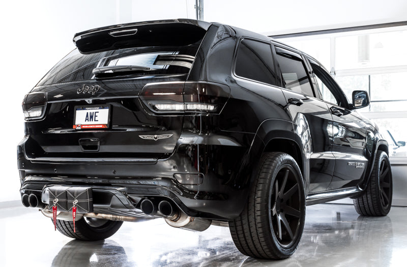 AWE Tuning 2020 Jeep Grand Cherokee SRT/Trackhawk Track Edition Exhaust - Use w/Stock Tips (view 2)