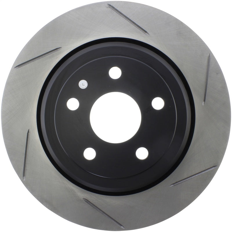 StopTech 12-13 Jeep SRT8 Rear Left Slotted Sport Brake Rotor Main image