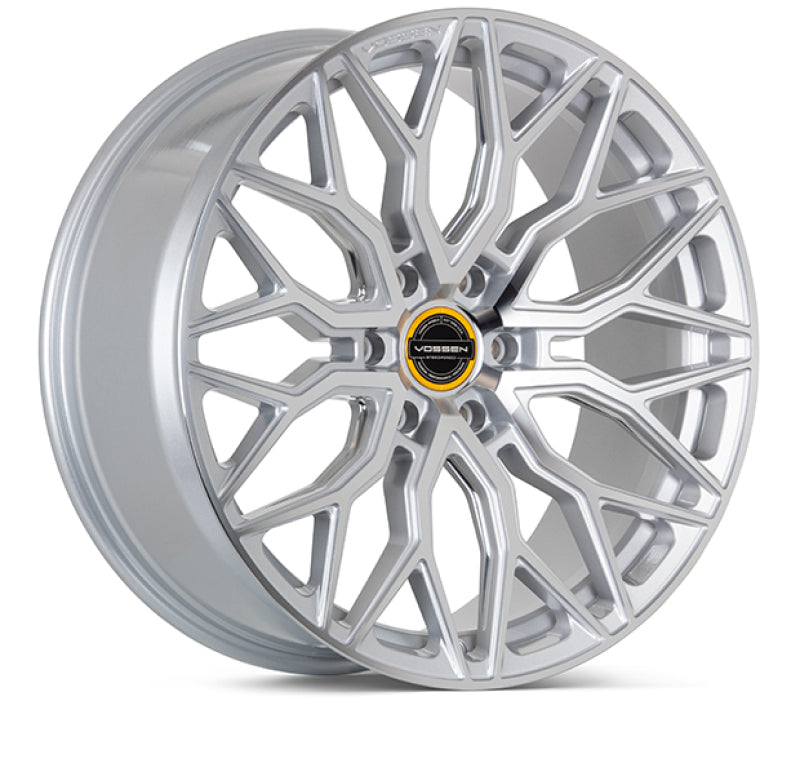 Vossen HF6-3 22x9.5 / 6x135 / ET20 / Deep Face / 87.1 - Silver Polished Wheel Main image