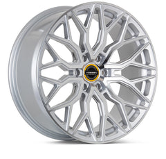 Vossen HF6-3 20x9.5 / 6x135 / ET15 / Deep Face / 87.1 - Silver Polished Wheel