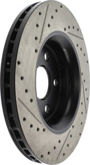 StopTech 11-12 Dodge Durango Sport Drilled & Slotted Front Passenger-Side Brake Rotor