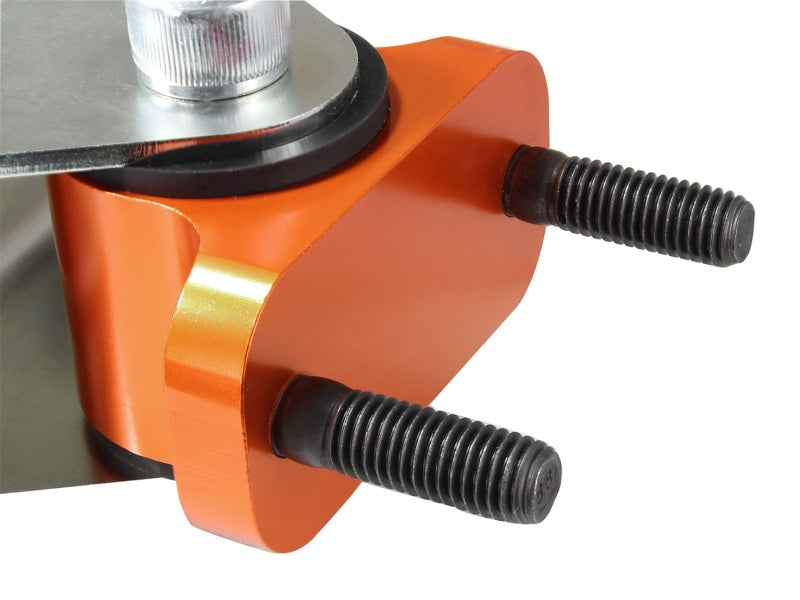 aFe Control PFADT Series Transmission Mount Set; Chevrolet Corvette (C6) 05-13 Orange (view 2)