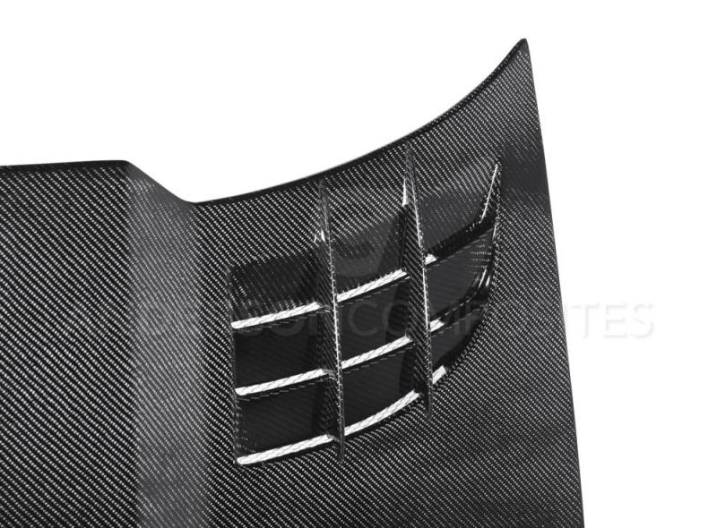 Anderson Composites 10-13 Chevy Camaro TTII-Style Carbon Fiber Hood (view 3)