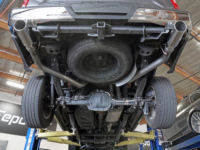 aFe Vulcan Series 3in 304SS Cat-Back w/ Polished Tips 15-20 Ford F-150 V6 2.7L/35L(tt) / V8 5.0L (view 2)