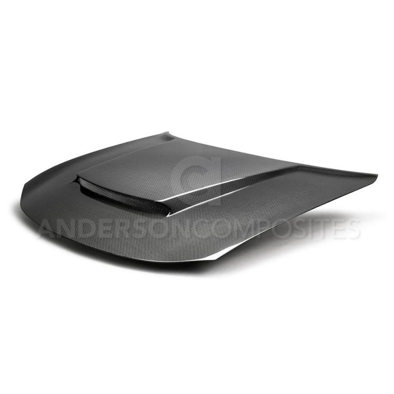 Anderson Composites 15-18 Dodge Charger Type DM (Demon Style) Carbon Fiber Hood (view 3)