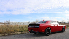 Corsa 15-17 Dodge Challenger Hellcat Dual Rear Exit Sport Exhaust w/ 3.5in Polished Tips